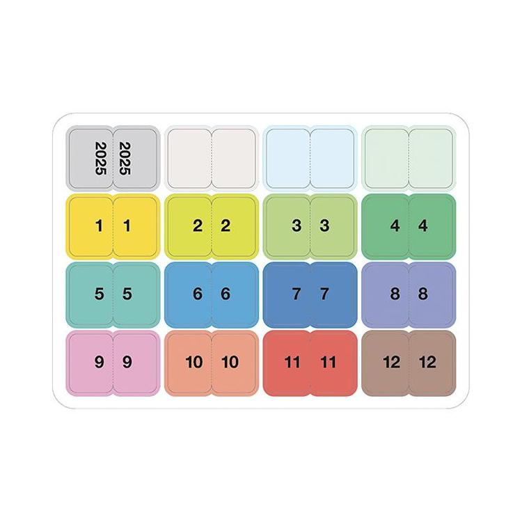 T.S.L.倉敷 タグ 巳 2025年ダイアリー用カスタマイズステッカーセット Customized Sticker Set 2025 カスタマイズシール | TRAVELER'S