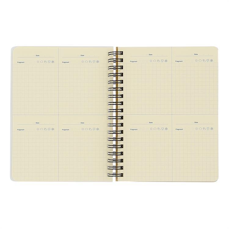 ロルバーン フリーダイアリー L グレージュ グレージュ