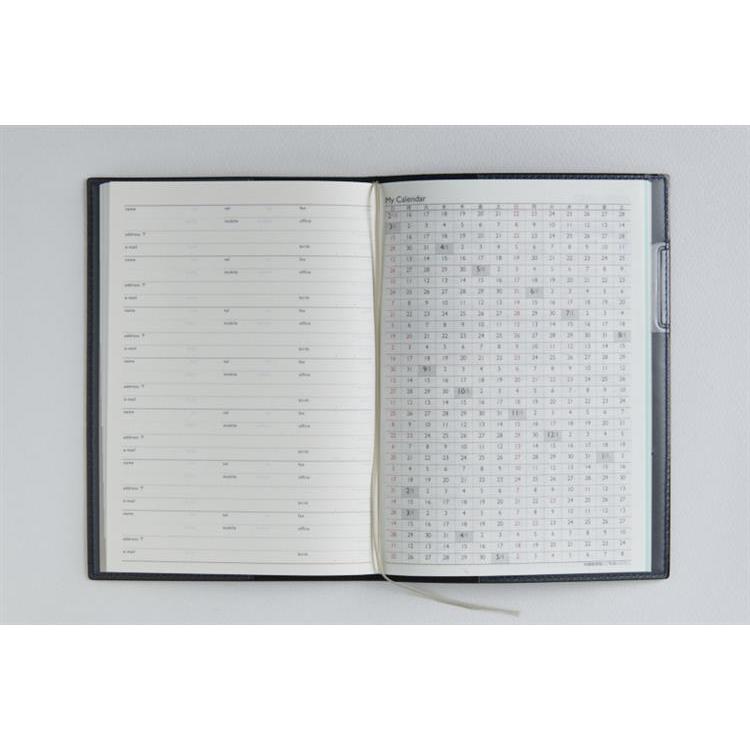 2026年3月始まり手帳 月間 B6 ディアクレール1(621)ブラック