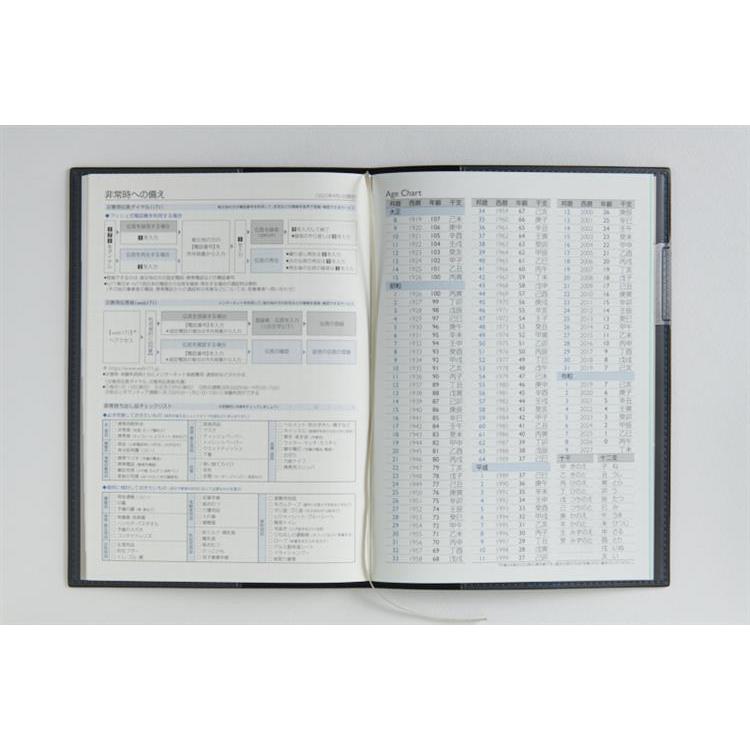 2026年3月始まり手帳 月間 A5 ディアクレールラプロ4 月曜始まり(629)ブラック