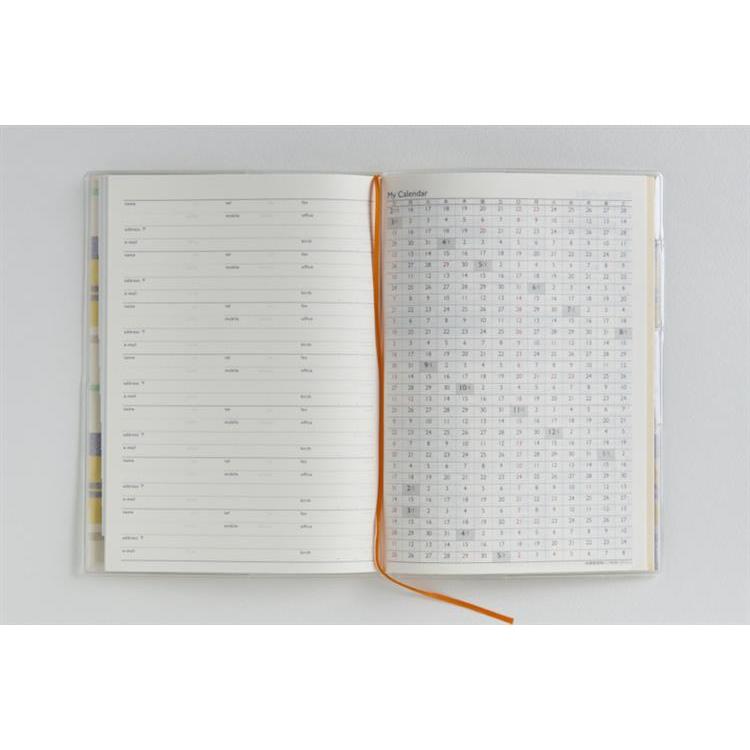 2026年3月始まり手帳 月間 B6 クレールインデックス3(688)