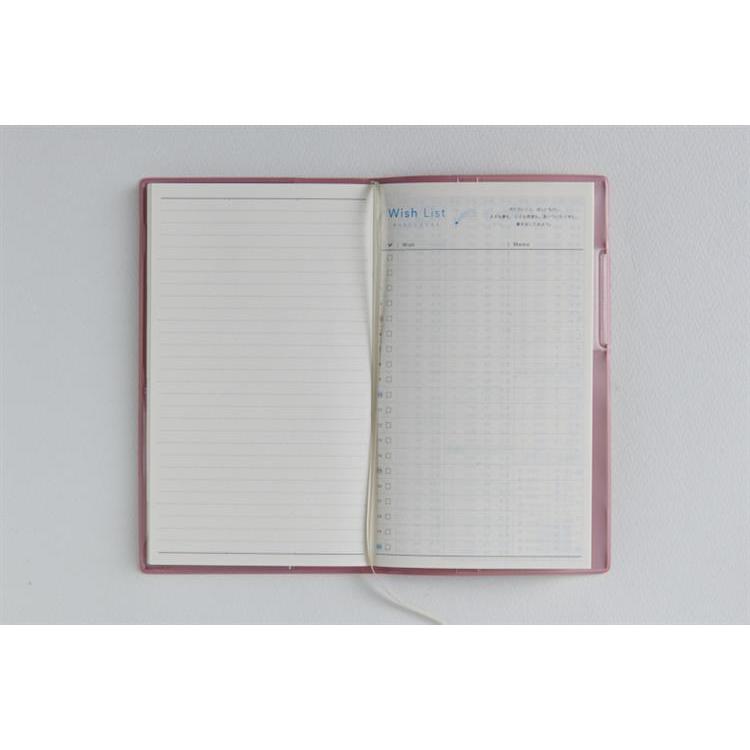 2026年3月始まり手帳 月間 B7 トリンコ3(734)オールドローズ オールドローズ