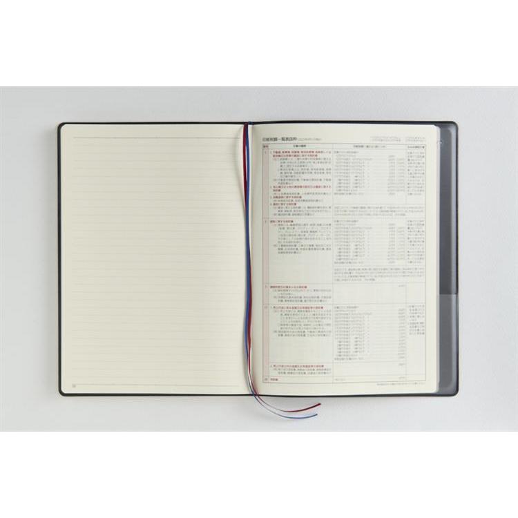 2026年3月始まり手帳 週間レフト A5 デスクダイアリー(912)黒