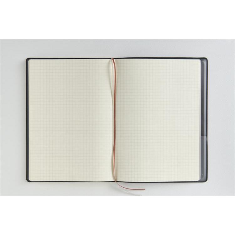 2026年3月始まり手帳 週間バーチカル A5 デスクダイアリー(914)黒