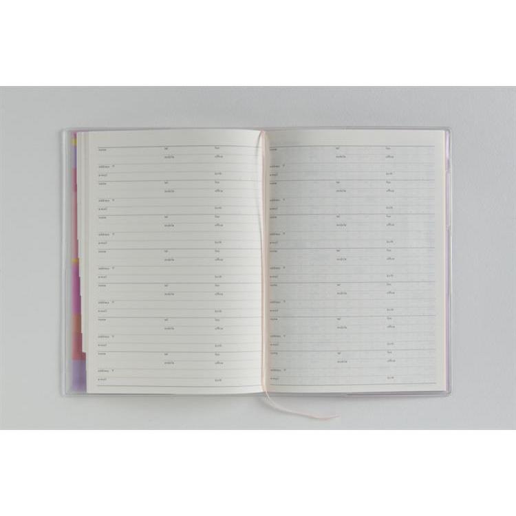 2026年3月始まり手帳 月間 B6 ミアクレール1(921)ピンク