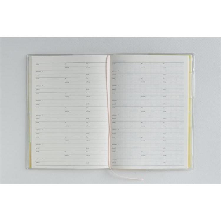 2026年3月始まり手帳 月間 B6 ミアクレール3(923)イエロー