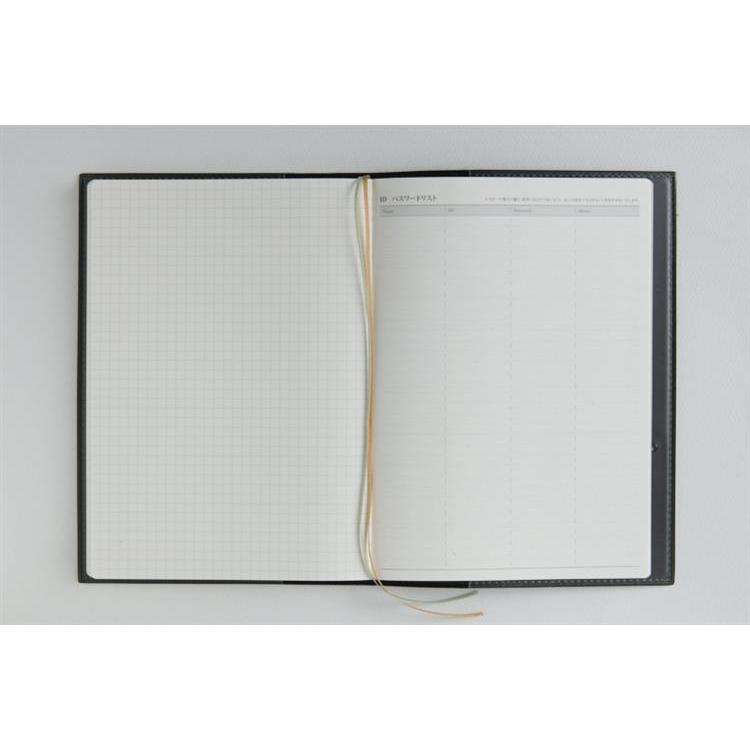 2026年3月始まり手帳 週間バーチカル A5 デスクダイアリーカジュアル6(966)モスグリーン