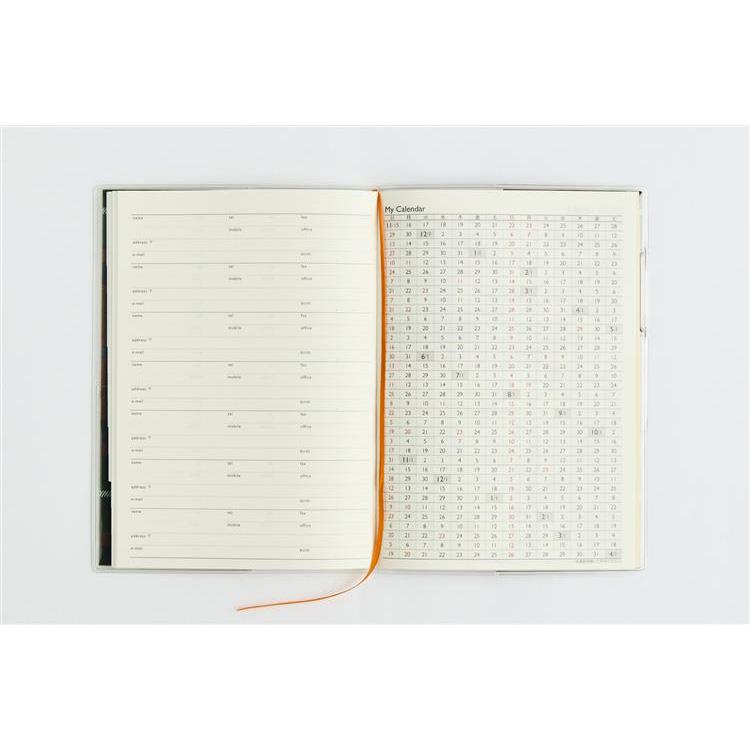 2026年12月始まり手帳 月間 B6 クレールインデックス1 チェック