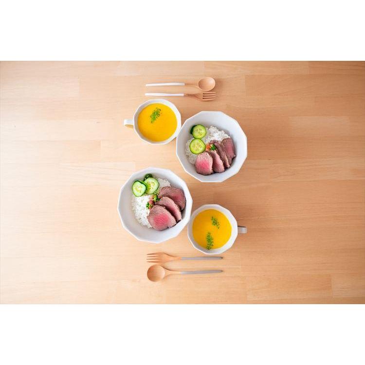 スタンダードスプーン ホワイト ホワイト