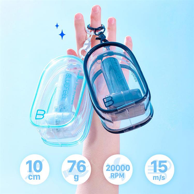 ミニ Z ポーチファン ブルー 扇風機 ブルー