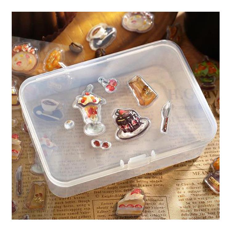 きゅるるんシール 箔押し 喫茶アラモード ブリュレ ブリュレ