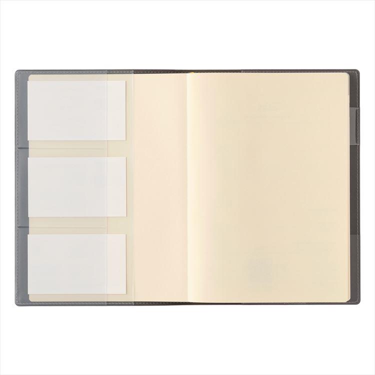 2026年4月始まり手帳 週間バーチカル A5 NOLTY エクリ5 ダークグレー