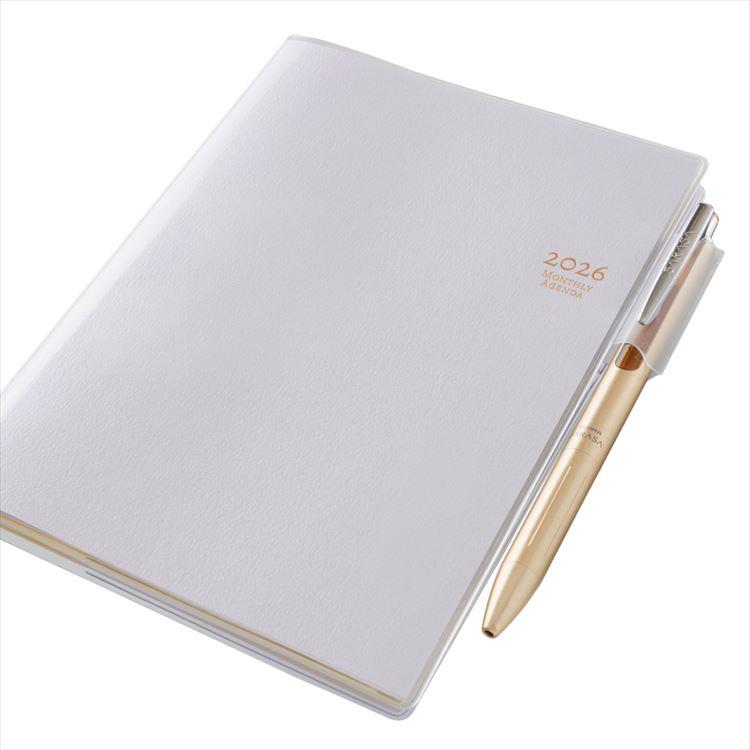 2026年4月始まり手帳 月間 B6 NOLTY ブルー ブルー