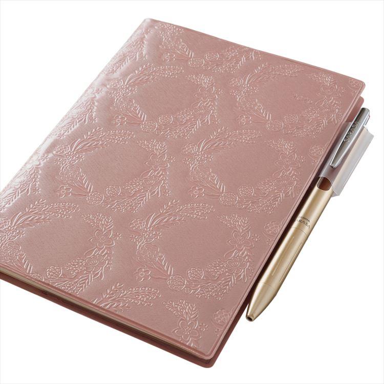 2026年4月始まり手帳 月間 B6 ペイジェム ファミリー ピンクベージュ ピンクベージュ