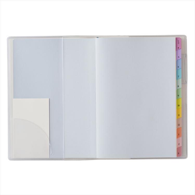 2026年4月始まり手帳 週間ブロック B6 ペイジェム グリーン グリーン