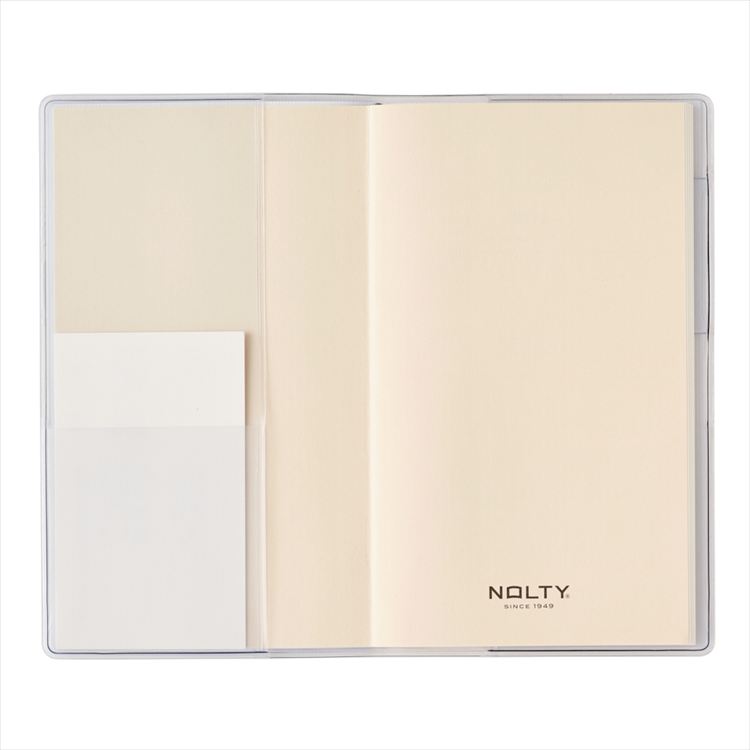 2027年1月始まり手帳 月間 B7 NOLTY 日曜 スリム ブルー ブルー