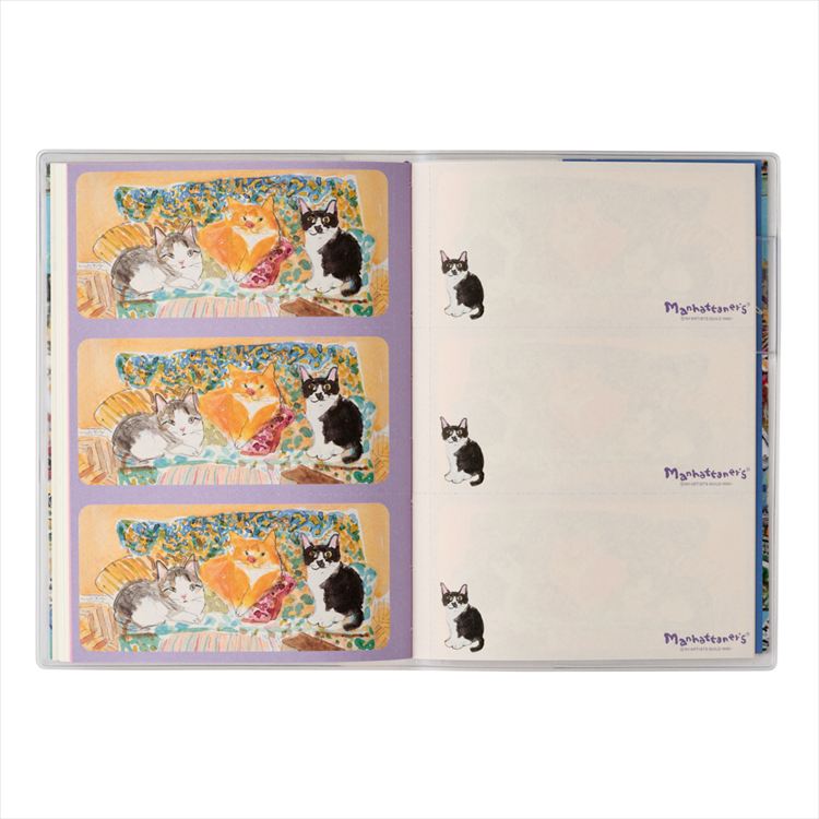 2027年1月始まり手帳 月間 A6 ペイジェム マンハッタナーズ 戻るのに