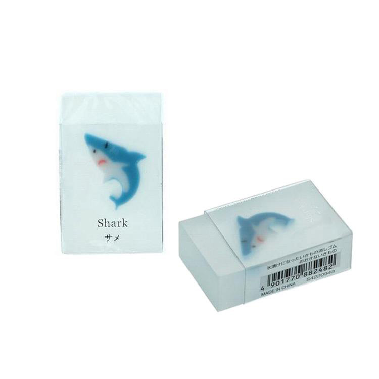 氷漬けになったいきもの消しゴム おおきないきもの ※アソート商品のため柄は選べません おおきないきもの