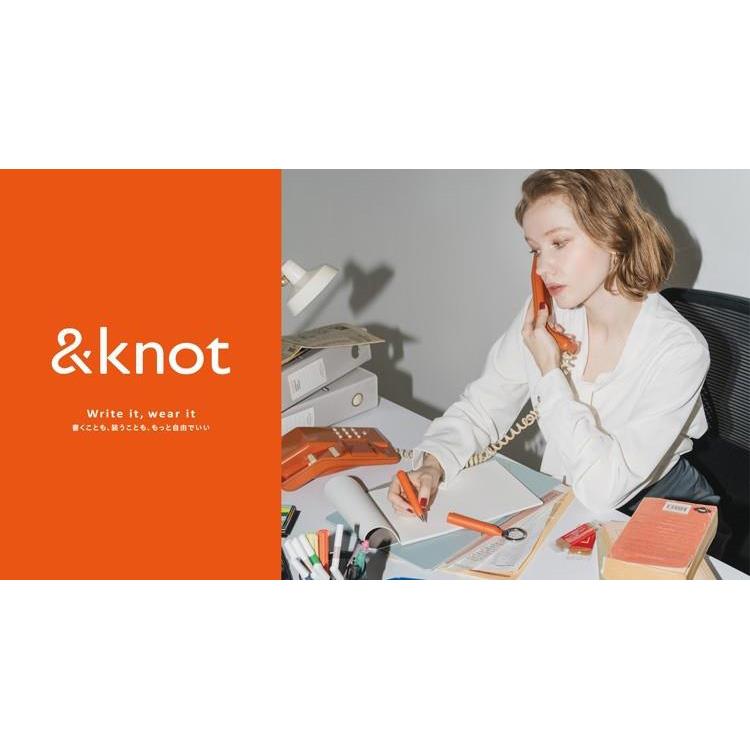 &KNOT ボールペン 0.5mm 油性 ジンジャーイエロー ジンジャーイエロー