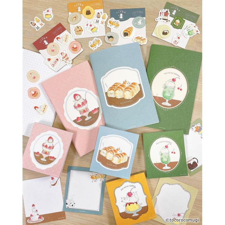 メモパッド トコロコムギ ストロベリー ストロベリー