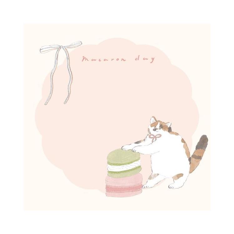 おりがみメモ トビマツショウイチロウ マカロン マカロン