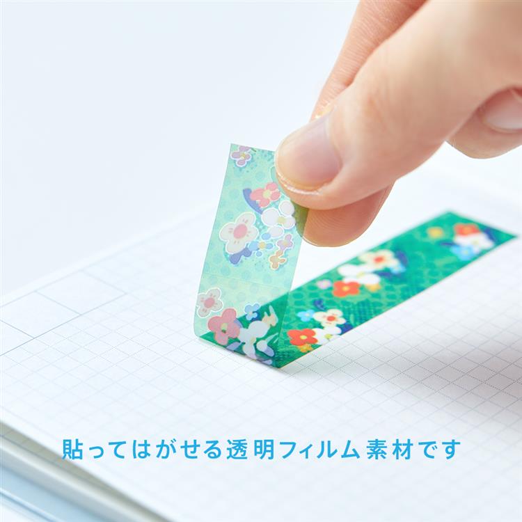 透明マスキングテープ SODA（ソーダ） 20mm幅 トウキ