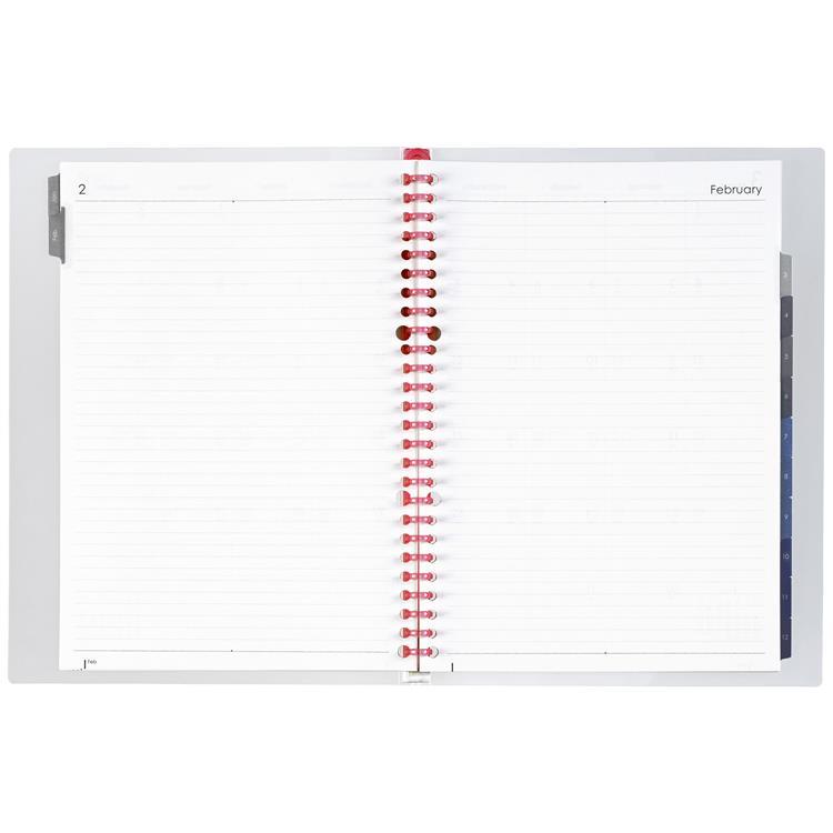 2026年1月始まり 月間 B5 ノートデダイアリー ピンク ピンク