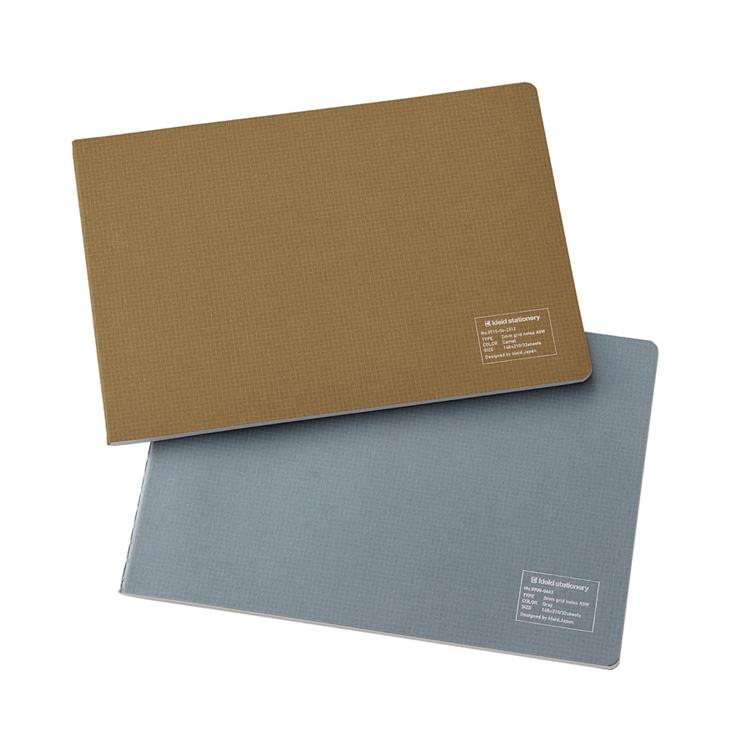 2mmグリッドノート A5W キャメル キャメル