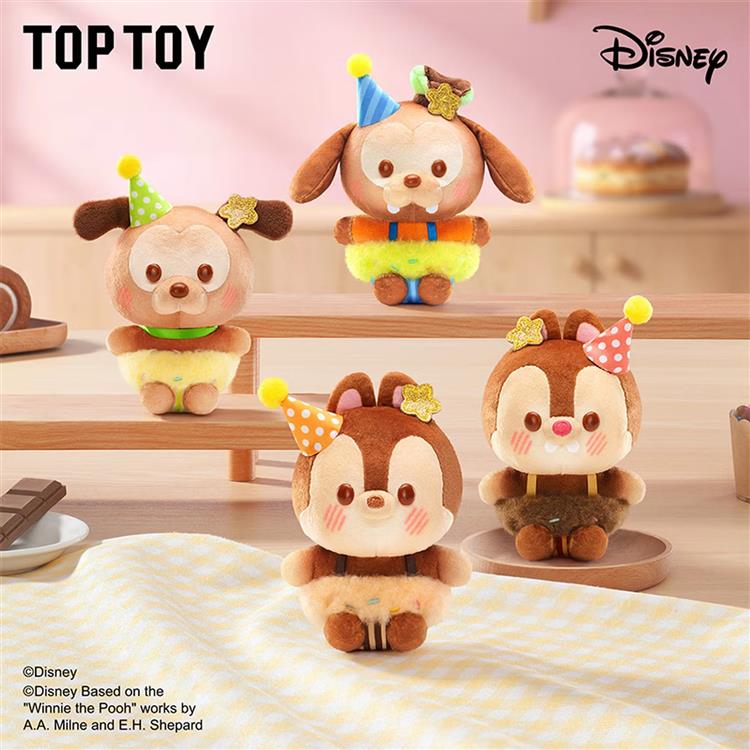 TOPTOY ディズニー ココア工場シリーズ ぬいぐるみキーホルダー