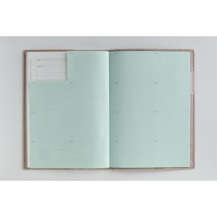 2026年3月始まり手帳 月間 A5 ディアクレールラプロ2 月曜始まり(627)キャラメル