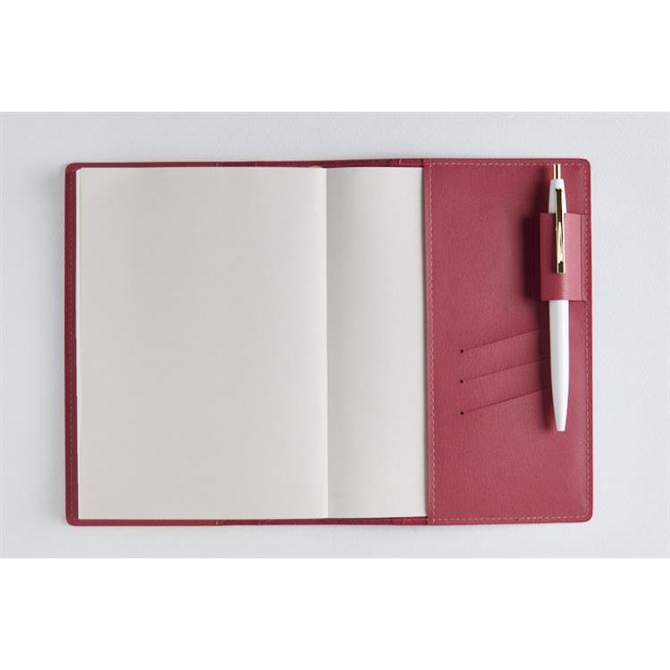 2026年4月始まり手帳 週間ブロック B6 シャルム3(633)ネオレッド