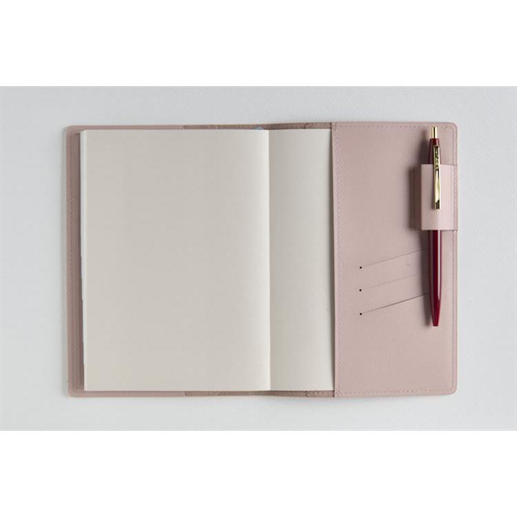 2026年4月始まり手帳 週間バーチカル B6 シャルム9(639)ライトローズウッド