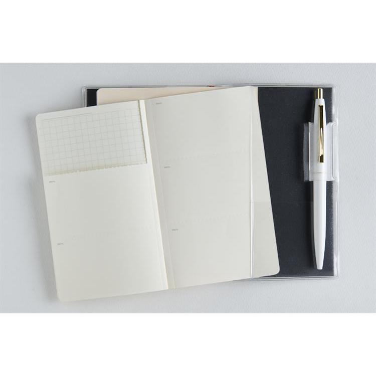 2026年3月始まり手帳 週間ブロック B7 ティーズビューインデックス2(652)ブラック