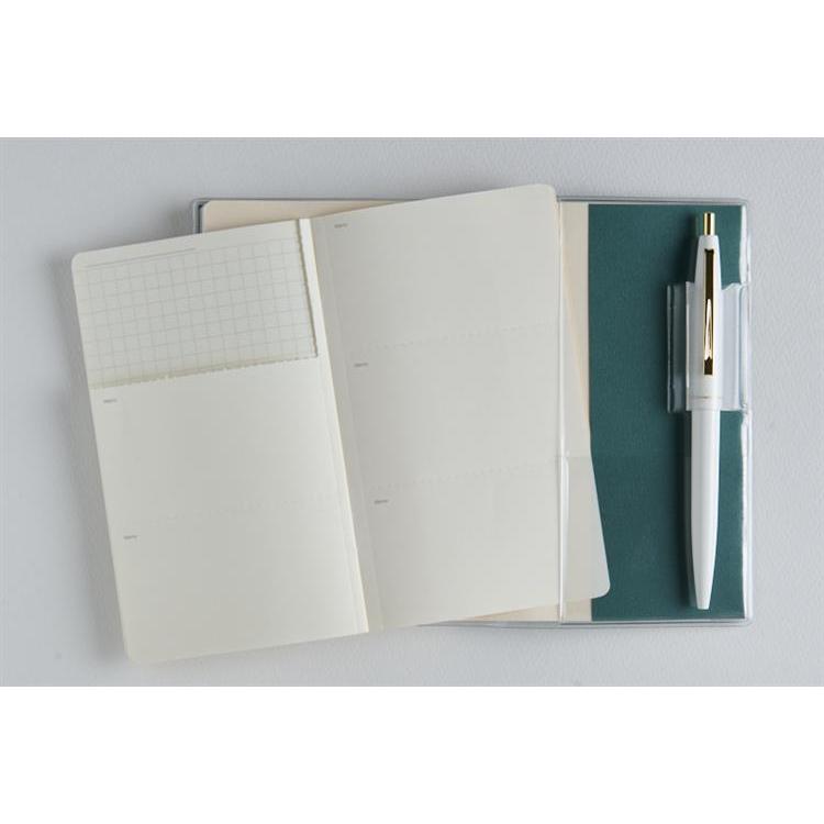 2026年3月始まり手帳 週間ブロック B7 ティーズビューインデックス3(653)グリーン