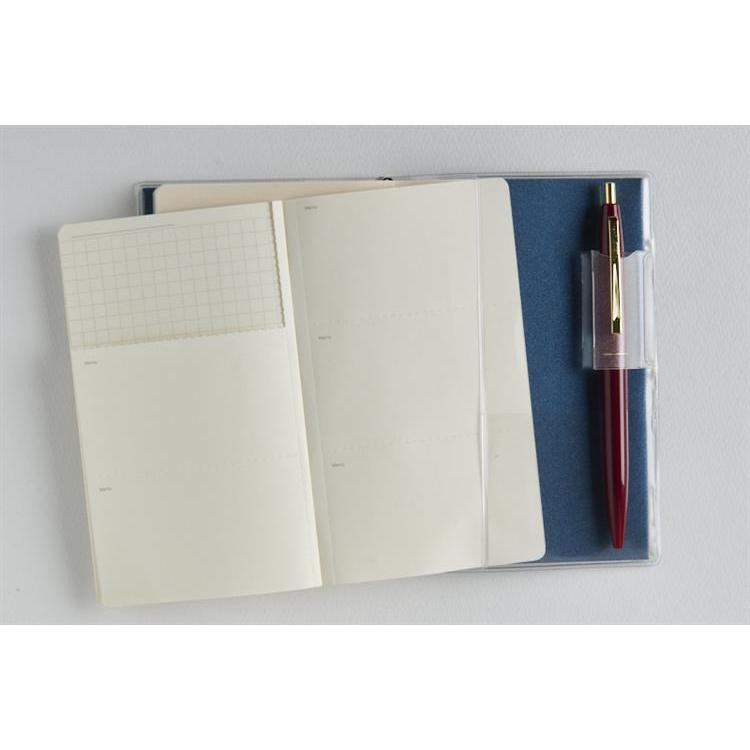 2026年3月始まり手帳 週間レフト B7 ティーズビューインデックス4(654)紺