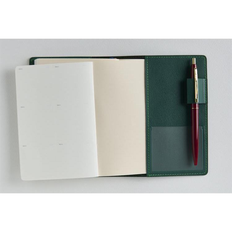 2026年4月始まり手帳 A6WV リシェル5(785)カメリアグリーン