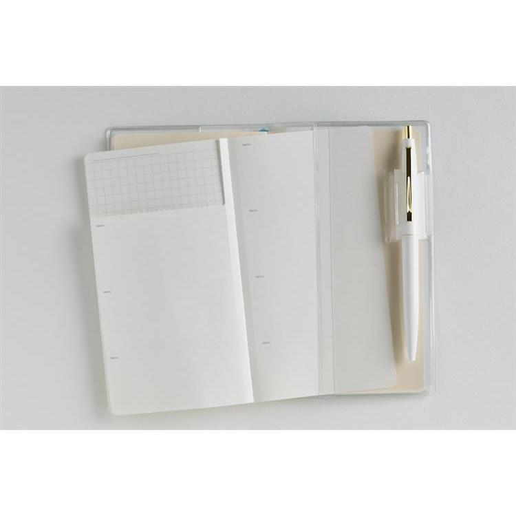 2026年3月始まり手帳 月間 B7 リベルデュオ4(794)ヴィンテージ・インディゴ