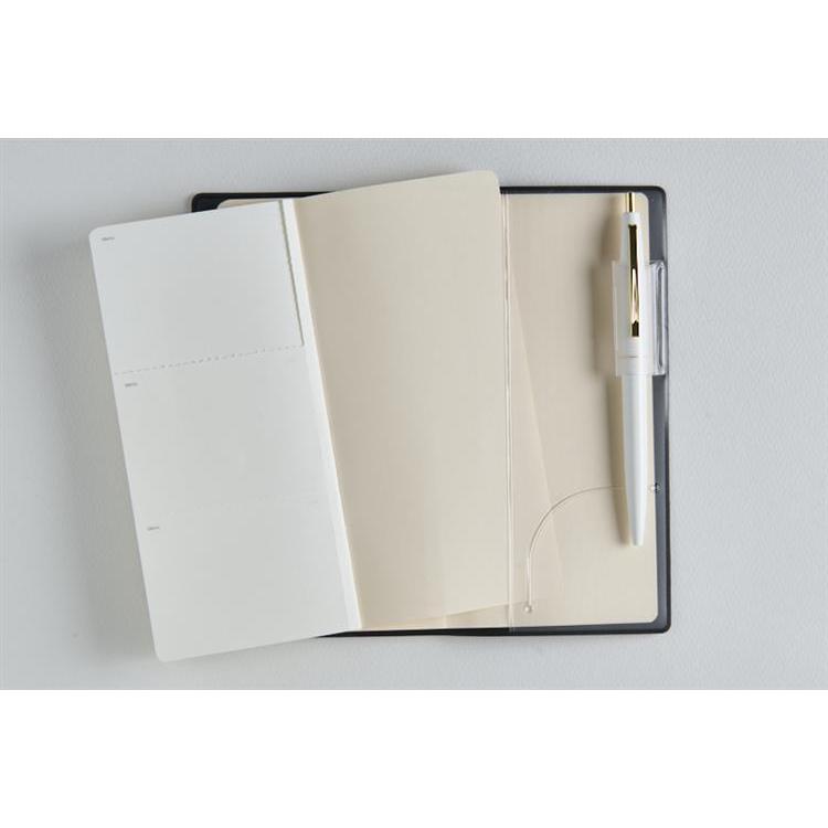 2026年3月始まり手帳 週間レフト B7 ニューダイアリー(804)黒