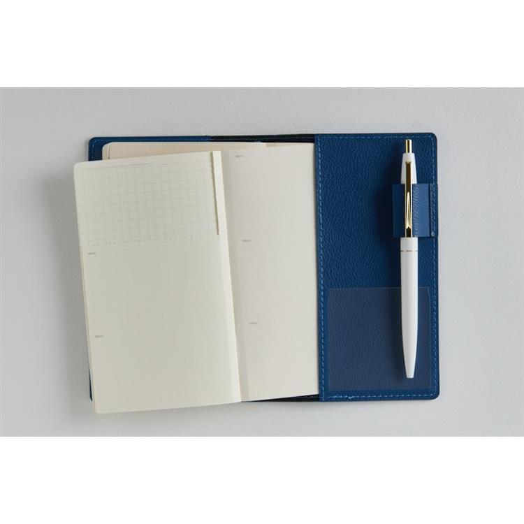 2026年3月始まり手帳 週間ブロック B7 ティーズビュー日曜始まり3(858)ネイビー