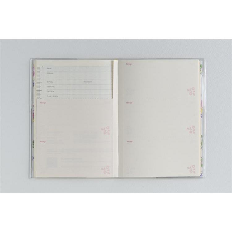 2026年2月始まり手帳 月間 A6 ラフィーネ2(876)