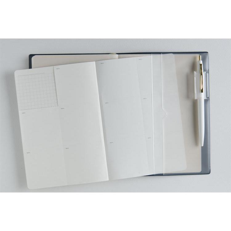 2026年3月始まり手帳 週間バーチカル B6 フェルテ7(885)ディープブルー