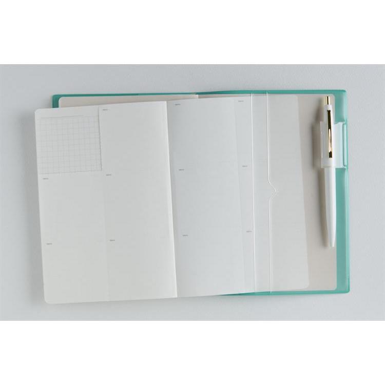 2026年3月始まり手帳 週間ブロック B6 フェルテ4(888)ターコイズ