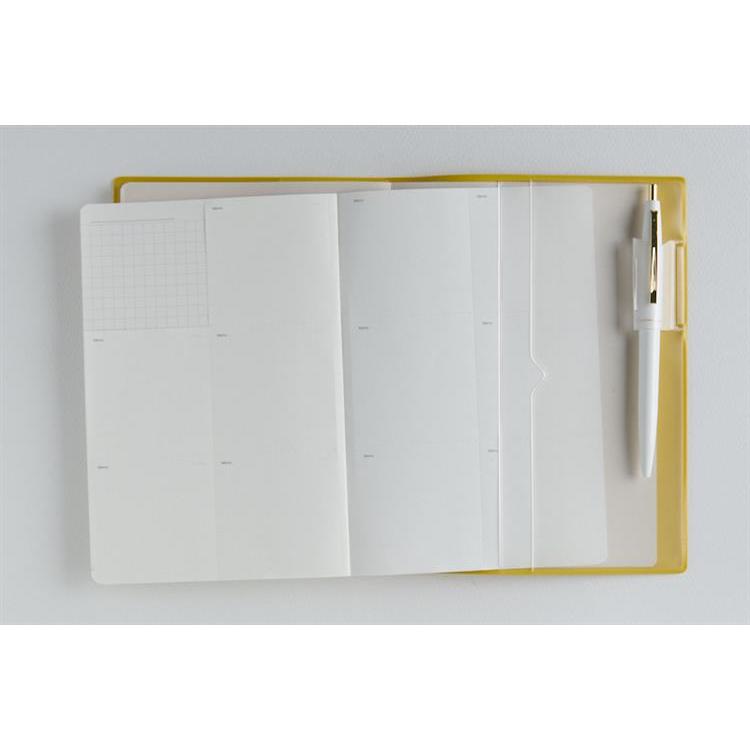 2026年3月始まり手帳 週間ブロック B6 フェルテ10(890)イエロー