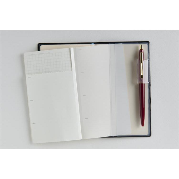 2026年3月始まり手帳 月間 B7 リベル(891)ミッドナイト・ブラック