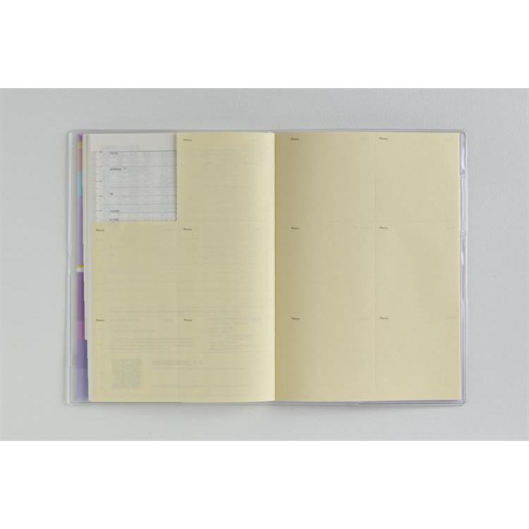 2026年3月始まり手帳 月間 B6 ミアクレール5(920)パープル