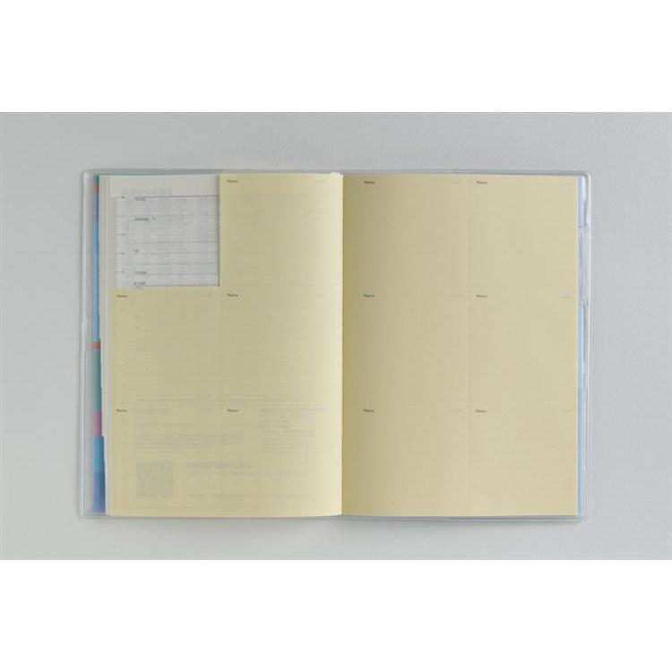 2026年3月始まり手帳 月間 B6 ミアクレール2(922)ブルー