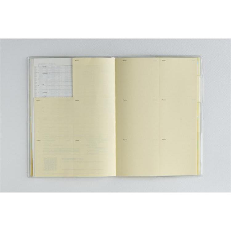 2026年3月始まり手帳 月間 B6 ミアクレール3(923)イエロー