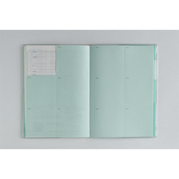 2026年3月始まり手帳 月間 B6 ミアクレール6 月曜始まり(925)ブルー