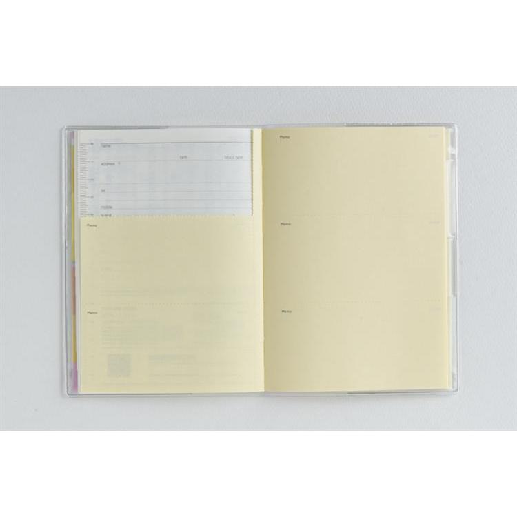 2026年3月始まり手帳 月間 A6 ミアクレールコケット1(935)イエロー