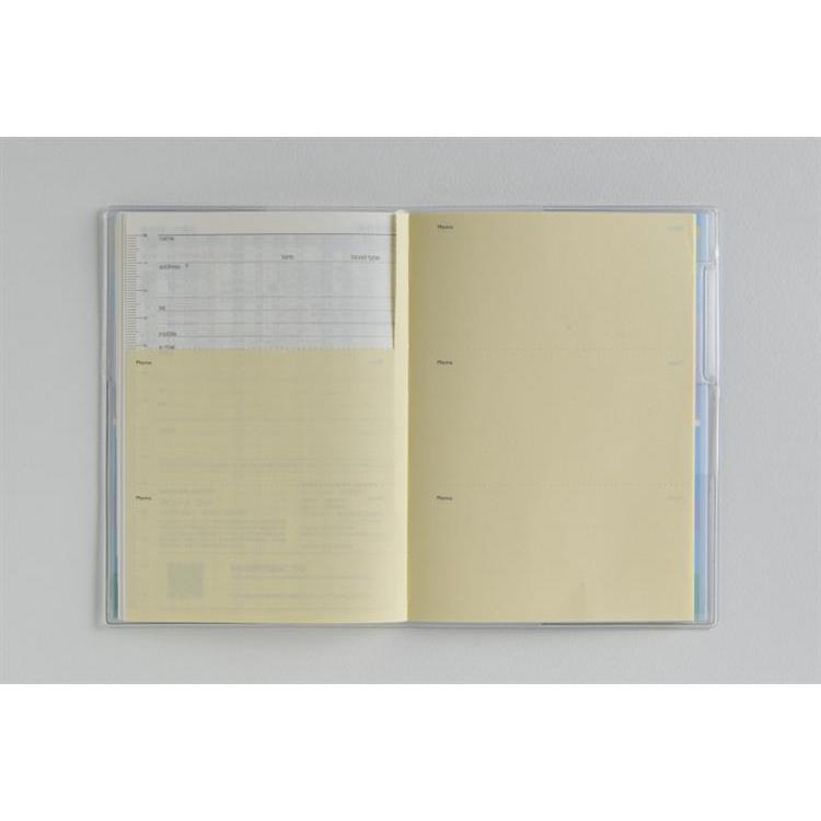 2026年3月始まり手帳 月間 A6 ミアクレールコケット2(936)ブルー